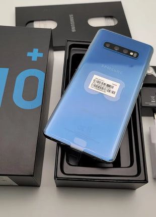 Samsung Galaxy S10 Plus S10 + G975F G975FD G975U1 G9750 6.4 "AMOLED RAM 8/12GB ROM 128/512GB/1TB NFC 4G LTE Telefono cellulare originale - riparo82