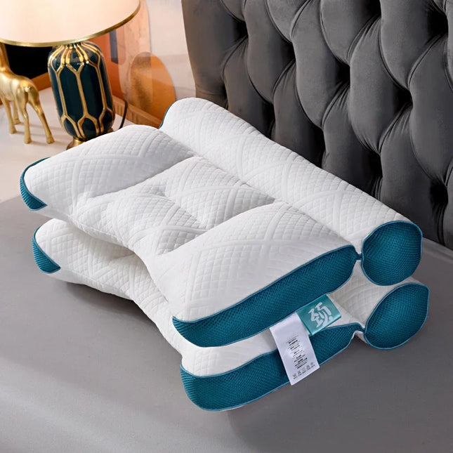 Cervical Orthopedic Neck Pillow To Help Sleep And Protect The Pillow Neck Household Soybean Fiber Pillow Comfortable Sleeping