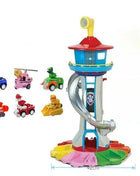 Paw Patrol Set di giocattoli Cartoon Anime Figure Patrol Canine Chase Skye Rimbalzo Bicicletta Decorazione della casa Regali di compleanno di Natale per bambini - riparo82