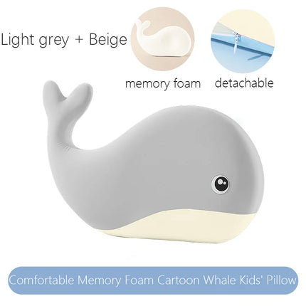 Cartoon Kids Pillow for Sleeping, Adjustable Kids Memory Foam Pillow for Bed Set, Breathable and Soft Pillows for Kids Boy Girl