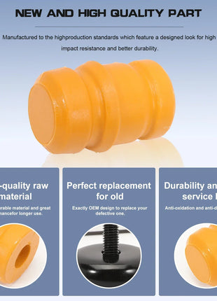 1 paio di paraurti braccio di controllo sospensione con staffe per Jeep 1993-1998 Grand Cherokee ZJ 1997-2006 Wrangler TJ