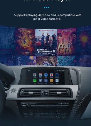 10.25 "Android 14 Wireless Carplay AutoRadio For BMW 6 Series F06 F12 F13 CIC NBT Radio Multimedia Audio GPS Screen Stereo 4GDSP - Riparo82