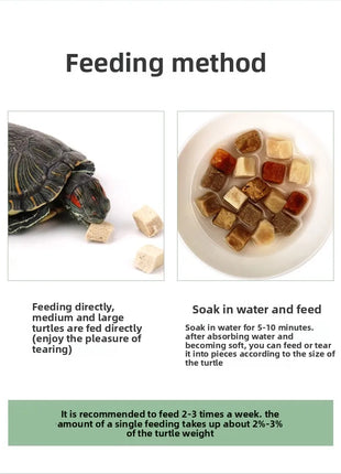 BESSN Freeze-Dried Turtle Food 300g | Brazilian/Caiman/Reeves' Turtle Formula with Shrimp & Meat Pellets | for Juvenile Turtles - Riparo82