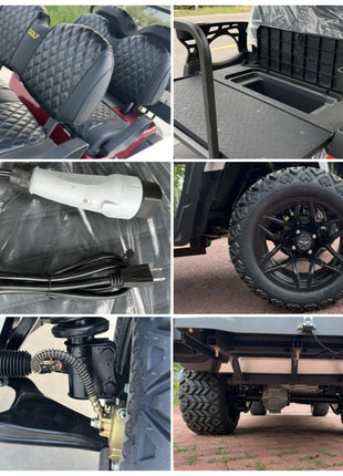 New Model Long Range Lithium Battery Powered Electric Off-Road Adults Scooter 4 Seater Cheap Electric Golf Cart Rapid Delivery - Riparo82