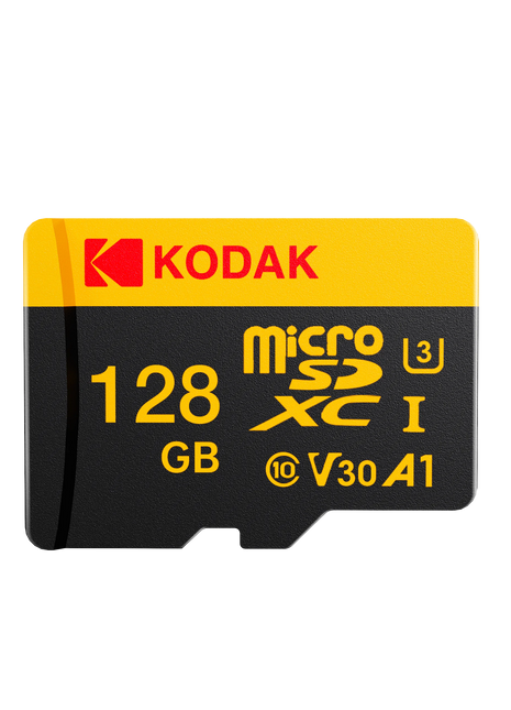 Scheda Micro SD Kodak Ultra oro nero 128 GB 32 GB 64 GB 256G Scheda di memoria TF Schede di memoria Flash Card per fotocamera del telefono + lettore di schede