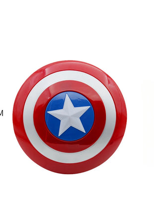 Costume da tuta muscolare Capitan America Costume da supereroe Maschera cosplay Tuta Scudo Costume da festa di carnevale di Halloween per bambini