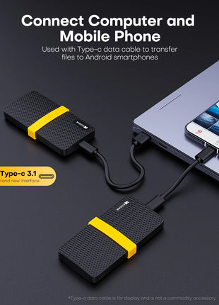 Kodak SSD esterno X200 Unità a stato solido portatile da 1 TB USB 3.1 Tipo C Disco rigido 512 GB 256 GB Mini Flash per PS4 Laptop MacBook PC