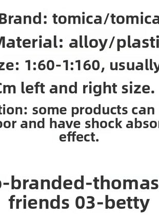 TAKARA TOMY Tomica Thomas Friends Edizione limitata 03 Collezione di giocattoli modello treno Bertie - riparo82