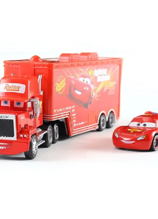 Auto 2 Mack Truck Pixar auto da corsa Lightning McQueen Jackson Storm mini Car 1 3 collezione Pressofuso Giocattolo in metallo Regalo per il regalo del capretto - riparo82