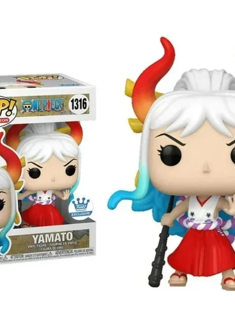 Nuovo esclusivo Funko Pop One Piece Yamato # 1316 Chase Collezione esclusiva di figure in vinile in edizione limitata, modelli di giocattoli per bambini