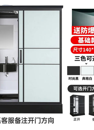 B573 Bagno doccia integrale integrato WC mobile bagno divisorio integrato semplice rurale per uso domestico