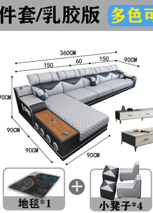 Divani da soggiorno di design nordico Divano da pavimento in pelle Divani replica reclinabili Decorazioni rilassanti Balcone Muebles Mobili per hotel