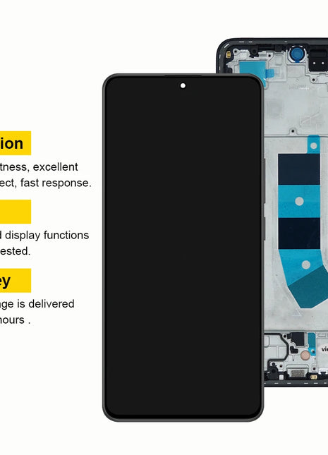 Schermo Amoled per Redmi Note 13 4G 23129RAA4G Display LCD Touch Screen digitale per Xiaomi Note13 4G 23124RA7EO Sostituzione - riparo82