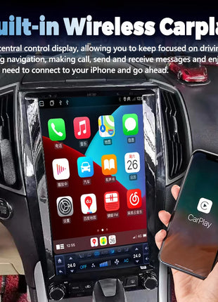 Tesla Style 13.6inch Android Screen GPS Navigation Carplay Autoradio For Ford Edge 2015-2019 Stereo Car Multimedia Video Player - Riparo82