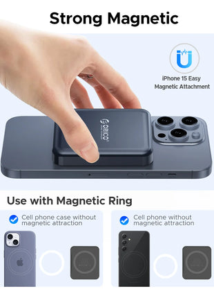 ORICO SSD esterno magnetico da 1 TB, registrazione e negozio HDR 4K ProRes, trasmissione e archiviazione stabili da 2000 MB/s, stato solido portatile