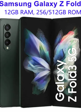 Samsung Galaxy Z Fold 3 Fold3 5G F926B F926U1 F926N 7.6 "Plegable 12GB 256/512GB NFC Snapdragon Originale 99% Nuovo Telefono Cellulare - riparo82