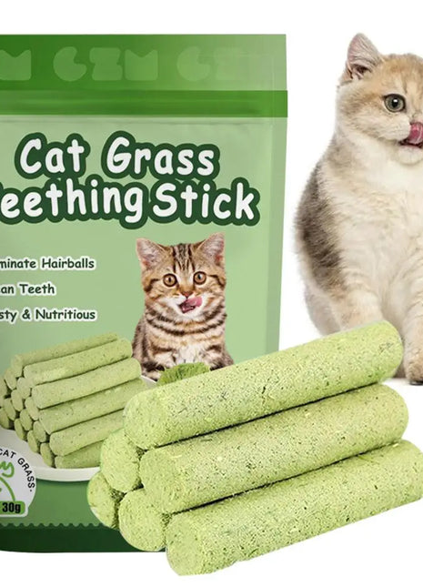 6 Pezzi Gatto Erba Denti Rettifica Bastone Snack Per Animali Domestici Palla di Pelo Mangiare Rimozione Fila Denti di Gatto Gatto Bastoni Capelli Delidi Bambino Per Pronto Cle T4H7 - riparo82