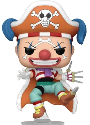 FUNKO POP ONE PIECE # 1273 Red Hawk Rufy Gear Due # 1269 Buggy il Pagliaccio # 1276 Maschera Soba # 1277 Giocattoli di action figure modello per regali
