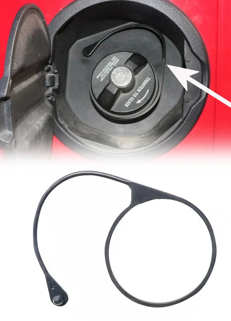 1PCS Oil Fuel Cap Tank Cover Line Cap Line Petrol For Jeep For Wrangler JL JT 4XE 2018- Plastic Fuel Filler Gas Cap Cord - Riparo82