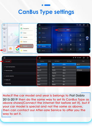 Hizpo AI Voice Autoradio Radio For Fiat Doblo 2015 - 2019 4G Car Multimedia GPS 2din Wireless CarPlay Android Auto Navigation BT - Riparo82