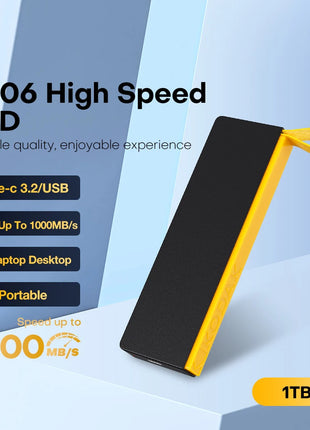 Kodak Unità Esterna Disco Rigido SSD Portatile 1TB 512GB 256GB 128GB USB3.2 Tipo-C Gen2 Ad Alta Velocità 1000MB/s Per Il Computer Portatile Desktop X206
