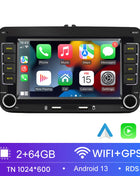 2 Din Car Radio Android 13 Car Multimedia Player GPS WiFi Carplay For Volkswagen Skoda Octavia golf 5 6 touran passat polo Jetta - Riparo82
