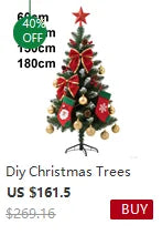Set di alberi di Natale fai-da-te 2.1/2.4/3m Grande decorazione per albero di Natale Decorazioni per la casa Festa Ornamento per le vacanze Albero di Natale rosso Dropship