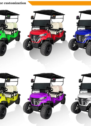 New Energy Sightseeing Car Electric Golf Cart with Electric Four-Wheel Vehicle off-Road Vehicle 2025 Latest Model Factory Direct - Riparo82