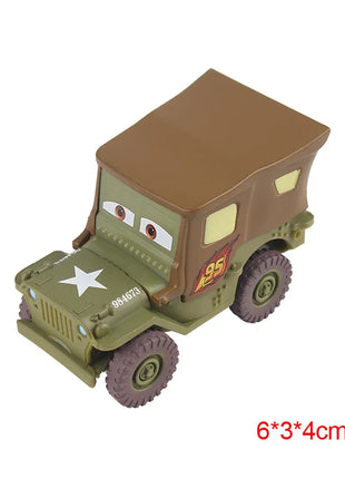 Disney Pixar Cars 2 3 Pressofuso in metallo Veicolo Saetta McQueen Mater Jackson Storm Miss Fritter Auto Giocattolo Giocattoli per bambini Regali di Natale - riparo82