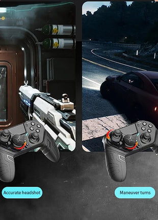 Controller + custodia per PS4 PS3 PS Playstation 4 3 PC Control Wireless Bluetooth Mobile Android TV Gamepad Gaming Game Pad