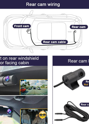 Dash Camera for 2019-2026 Audi A1 A3 A4 A5 A6 A7 A8 Q2 Q3 Q5 Q7 Q8 RS S S5 S8 SQ5 SQ8 TT, FITCAMX Car Camera 4K - Riparo82