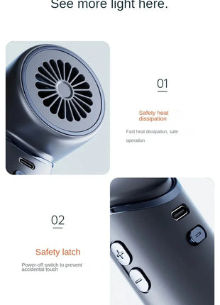 Xiaomi Electric Fan Technology Display 8000mah Wireless Portable Air Circulator Fan Desktop Air Cooling Cooler Quiet MIJIA Fan - Riparo82