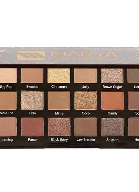 18 Colors Eyeshadow Palette Matte Makeup Products Women Cosmetics New Beauty Health Low Saturated Smoke Eye Shadow Pallet