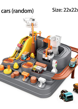 Modello di vagone da corsa Spazio Animali aerospazziali Giocattoli educativi Bambini Treno Pista Avventura Cervello Gioco interattivo meccanico - riparo82