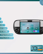 Hizpo 7 Inch 8 Core Car Radio Stereo for FIAT 500 2007-2015 GPS 2din Autoradio CarPlay Android 13 Auto Navigation Head Unit Wifi
