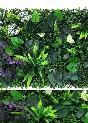 Artificial Plants Grass Wall Panel Boxwood Hedge for Indoor Outdoor Home Garden Vertical Decoration Fake Plant Grass Wedding