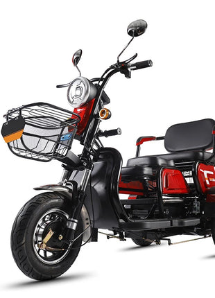 48V 600W Cheapest Long-endurance 3 Passengers  Mobility Electric Vehicle for Elderly Electric Tricycle Scooter Mobility Bike