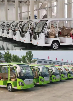 Auto Turistica Elettrica 4 Ruote Adulti - Autobus Panoramico Legale Strada - riparo82