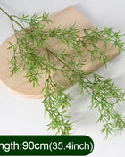 Artificial Fern Plant Branches Real Touch Elegant Greenery Fern Grass Touch Artificial Grass Elegant Fake Plants Wedding Deco