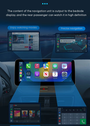 10.25Snapdragon 665 Wireless Carplay AutoRadio Android 14 For Audi Q5 2009-2016 Stereo Screen GPS Navigation Multimedia HeadUnit - Riparo82