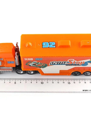 Auto 2 Fritter Frank Camion Modello Disney Pixar 3 Camion Giocattolo Auto Saetta Mcqueen Mack Zio Dinoco Racer Metallo per il Regalo Dei Bambini - riparo82