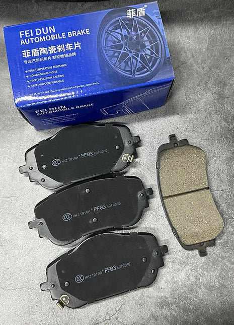 Pastiglie freno per auto economiche senza rumore di alta qualità per Toyota Auris Avalon Hybrid Avanza Avensis Verso Aygo bB Belta Blade