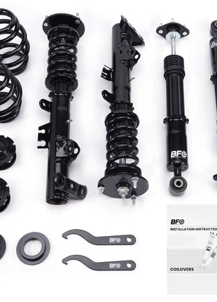 4x Coilovers per BMW Serie 3 E36 Coupé 2WD 1991-1999 Sospensione anteriore posteriore