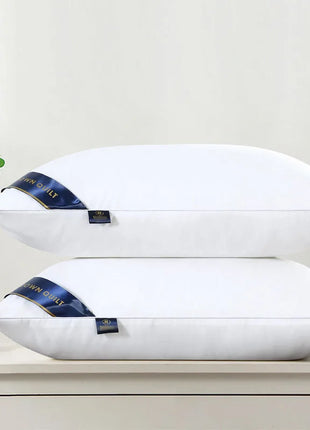 Sleeping Pillows for bedroom double top bed stuffed Hotel Five-star viscoelastic soft orthopedic pillow 48*74 extension Cushion - Riparo82