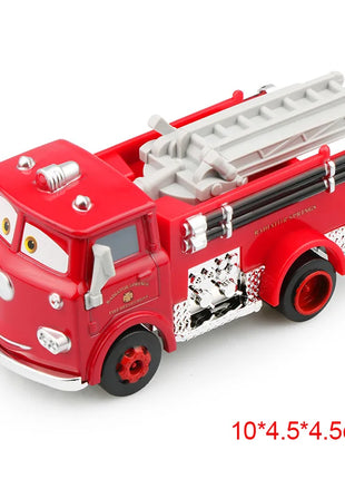 Disney Pixar Cars 2 3 Pressofuso in metallo Veicolo Saetta McQueen Mater Jackson Storm Miss Fritter Auto Giocattolo Giocattoli per bambini Regali di Natale - riparo82