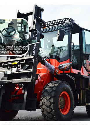 4WD 3-6Ton China Customized All-terrain Off-road  Fork Lift 3500KG Mini Forklift Trucks EPA 5Ton Forklift Manufacturer Price - Riparo82