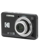 KODAK PIXPRO FZ55-RD Fotocamera digitale da 16 MP Zoom ottico 5X 28 mm Grandangolo 1080P Video Full HD Telecamera per vlogging LCD da 2,7