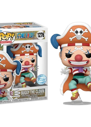 FUNKO POP ONE PIECE # 1273 Red Hawk Rufy Gear Due # 1269 Buggy il Pagliaccio # 1276 Maschera Soba # 1277 Giocattoli di action figure modello per regali