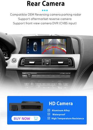 10.25 "Android 14 Wireless Carplay AutoRadio For BMW 6 Series F06 F12 F13 CIC NBT Radio Multimedia Audio GPS Screen Stereo 4GDSP - Riparo82