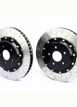 Dicase cappello centrale anteriore e disco freno posteriore staffa in alluminio 355*28mm per bmw e92